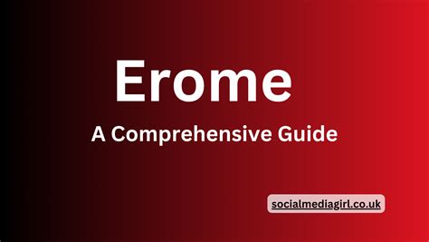 what is erome|Erome: A Comprehensive Guide to the Growing Content Platform。